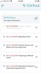 TexTalk Notification screenshot 2