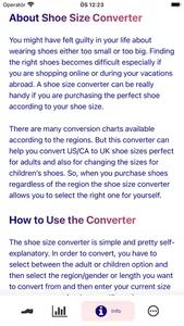 Shoe Size Converter & Chart screenshot 3