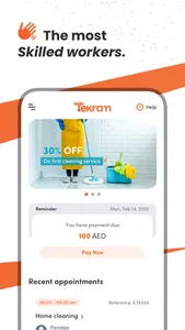 Tekram - Home Cleaning Service screenshot 3