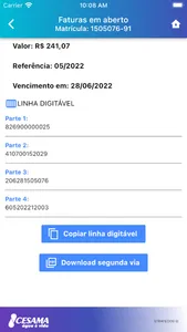 Agência Virtual Cesama - JF/MG screenshot 6