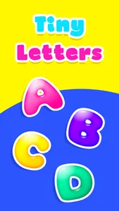 ABC kids games 3+ Tiny Letters screenshot 0