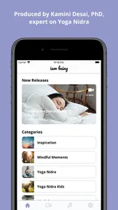 IAM Being - Yoga Nidra™ screenshot 1