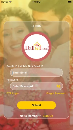 Dallaal.com - Matrimony App screenshot 1