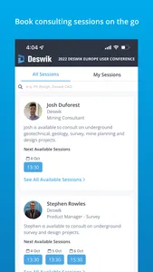 Deswik Conference App screenshot 4