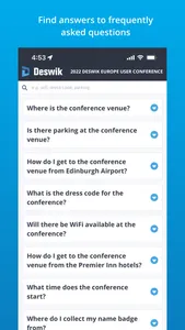 Deswik Conference App screenshot 5