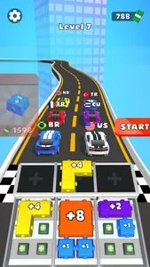 Clicker Car Racing screenshot 0