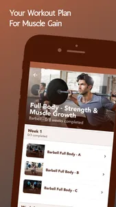 Weight Training: Muscle Growth screenshot 2