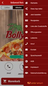 Bollywood Restaurant Wesenberg screenshot 2