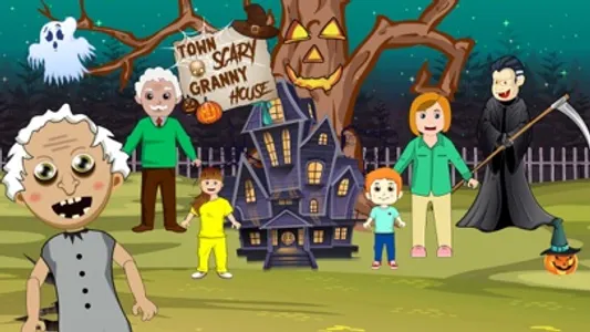 Town Scary Granny House screenshot 1