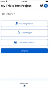 MyTrials (BA) screenshot 1