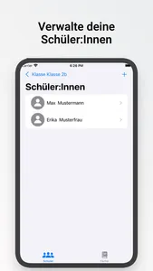 Schülerbeobachtungen screenshot 2