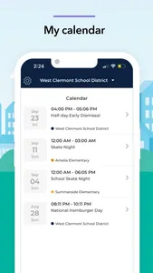 SchoolNow App screenshot 3