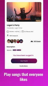 Surge. Playlist for parties screenshot 2