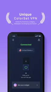 ColorSet VPN - safe widgets screenshot 0