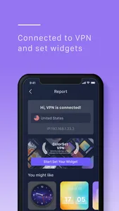 ColorSet VPN - safe widgets screenshot 2