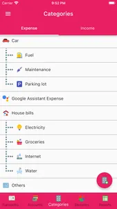 Money Manager Income & Expense screenshot 1