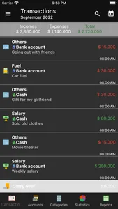 Money Manager Income & Expense screenshot 4