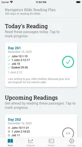 Walk Daily - Bible Reading screenshot 1