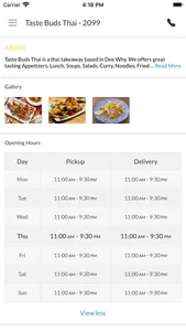 Taste Buds Thai screenshot 4