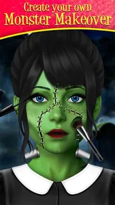 Halloween Makeup Beauty Game screenshot 0