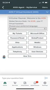 Aon: MyService screenshot 2