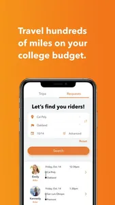 Ryde - College Carpooling screenshot 1