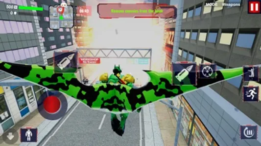 Bat Robot Transform Games screenshot 1