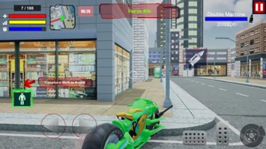 Bat Robot Transform Games screenshot 3