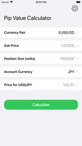 Pip Value Calculator - Forex screenshot 3