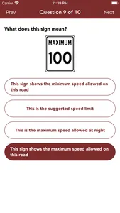 Ontario Driving Knowledge Test screenshot 2