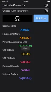 Unicode Converter Plus screenshot 2