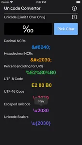 Unicode Converter Plus screenshot 4