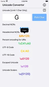 Unicode Converter Plus screenshot 8