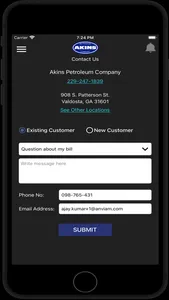 Akins Petroleum Company screenshot 0