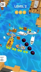 Boat Parking Jam 3D screenshot 1