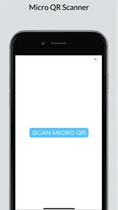 Micro QR Scanner screenshot 0