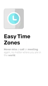 Easy Time Zones screenshot 9