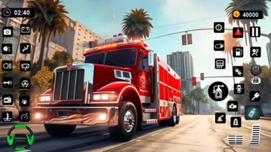 Fire Truck - Firefighter Games screenshot 0