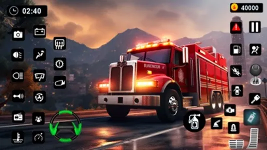 Fire Truck - Firefighter Games screenshot 1