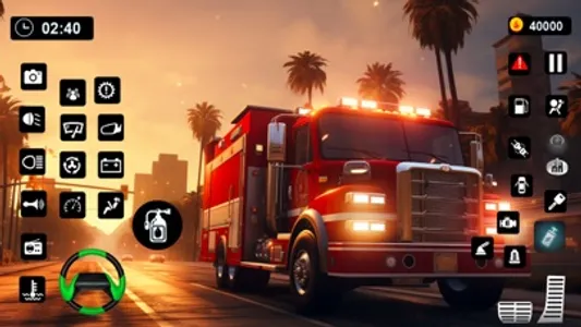 Fire Truck - Firefighter Games screenshot 3