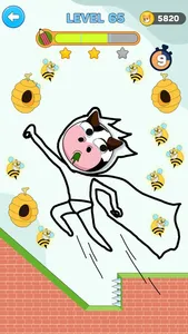 Save The Dogi - Dog Bee Draw screenshot 5