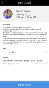 Empowered Women's Fitness Cent screenshot 2