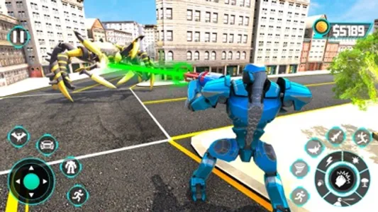 Robot Battle Transform Game screenshot 2