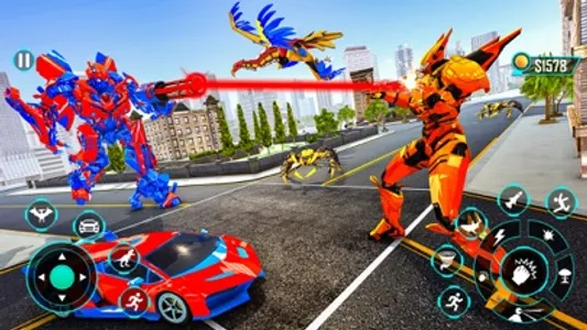 Robot Battle Transform Game screenshot 4