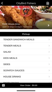CityBird Tenders screenshot 2