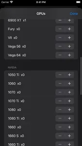 Hashrate: Mining calculator screenshot 2