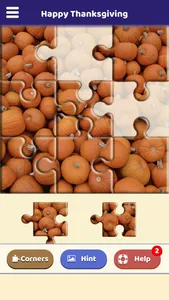 Happy Thanksgiving Puzzle screenshot 0