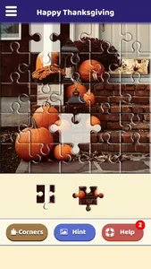 Happy Thanksgiving Puzzle screenshot 2