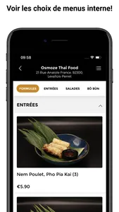 Osmoze Thaï Food screenshot 1