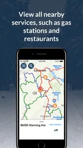 NH SnoTraveler Trails 2023 screenshot 2